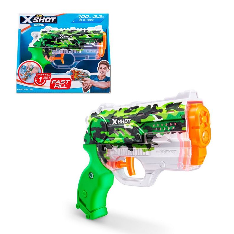 LANZA AGUA NANO SKINS 100ML X-SHOT - JUNGLE CAMO-0