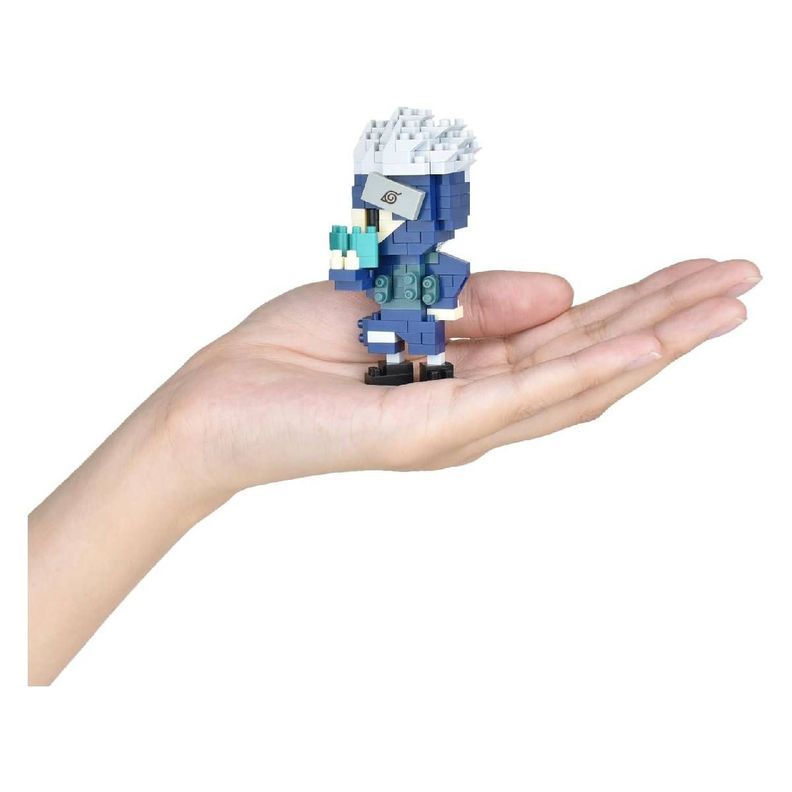 FIGURA NANOBLOCK NARUTO SHIPPUDEN BANDAI - KAKASHI HATAKE-1