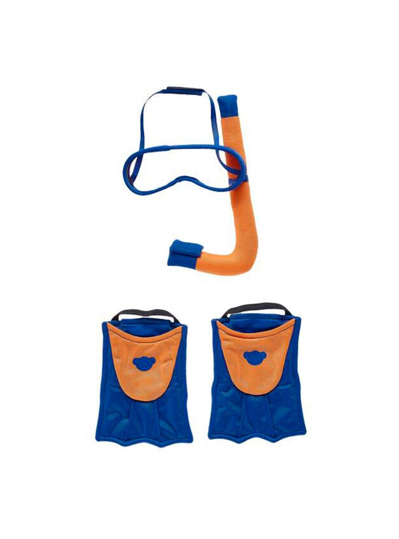 Set de snorkel y aletas Build a Bear accesorios peluche