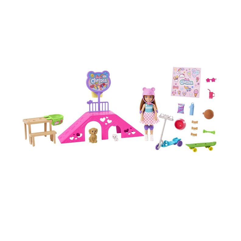 Barbie Set De Juego Skipper Pista De Patinaje-6