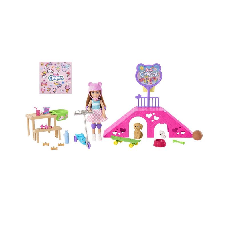 Barbie Set De Juego Skipper Pista De Patinaje-7
