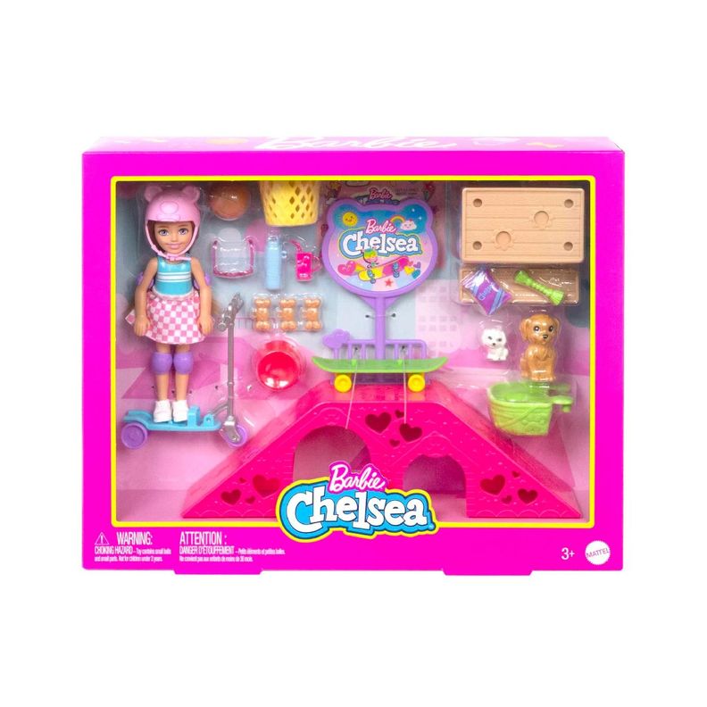 Barbie Set De Juego Skipper Pista De Patinaje-8
