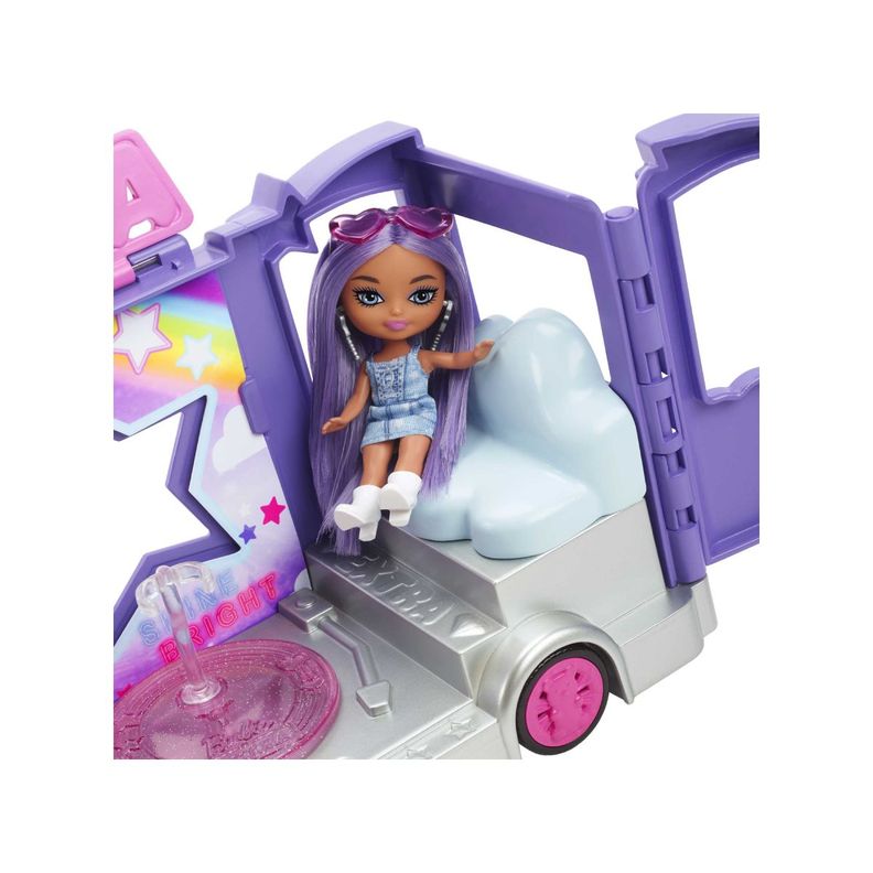 Barbie Extra Mini Minis Set De Juego Camión Turístico-5