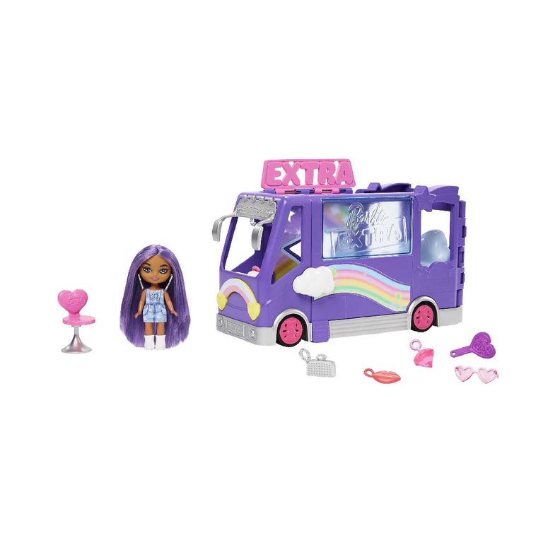 Barbie Extra Mini Minis Set De Juego Camión Turístico-8
