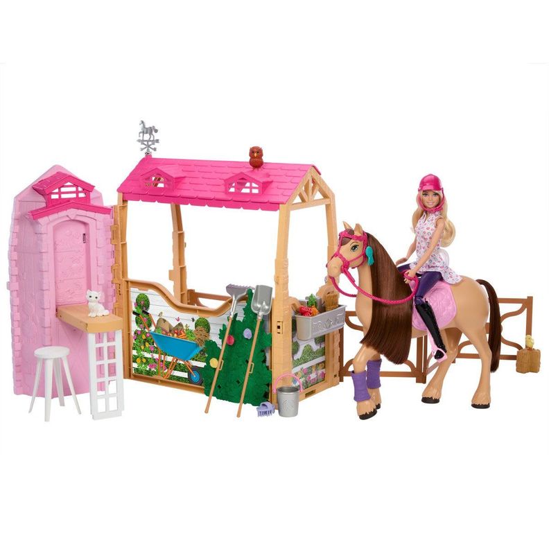 BARBIE: LA GRAN CARRERA DE CABALLOS ESTABLO DE LOS SUEÑOS-0