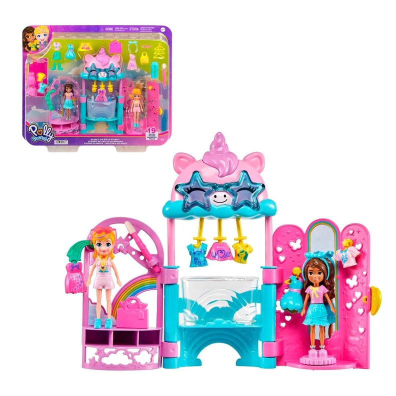 Polly Pocket Set De Boutique De Moda-0