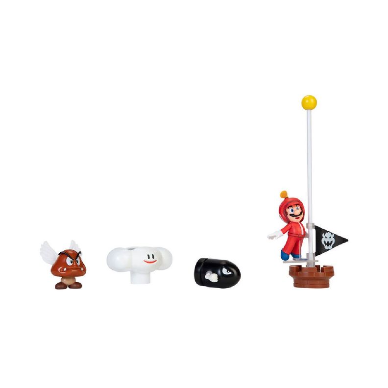 Super Mario Set Diorama Nubes Nintendo-3