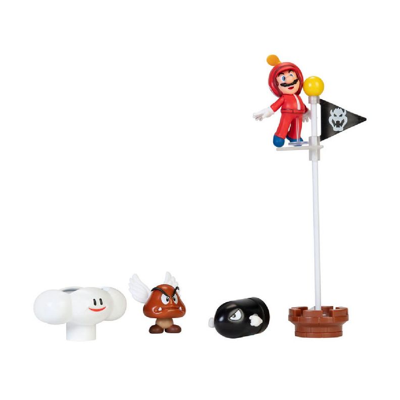 Super Mario Set Diorama Nubes Nintendo-4