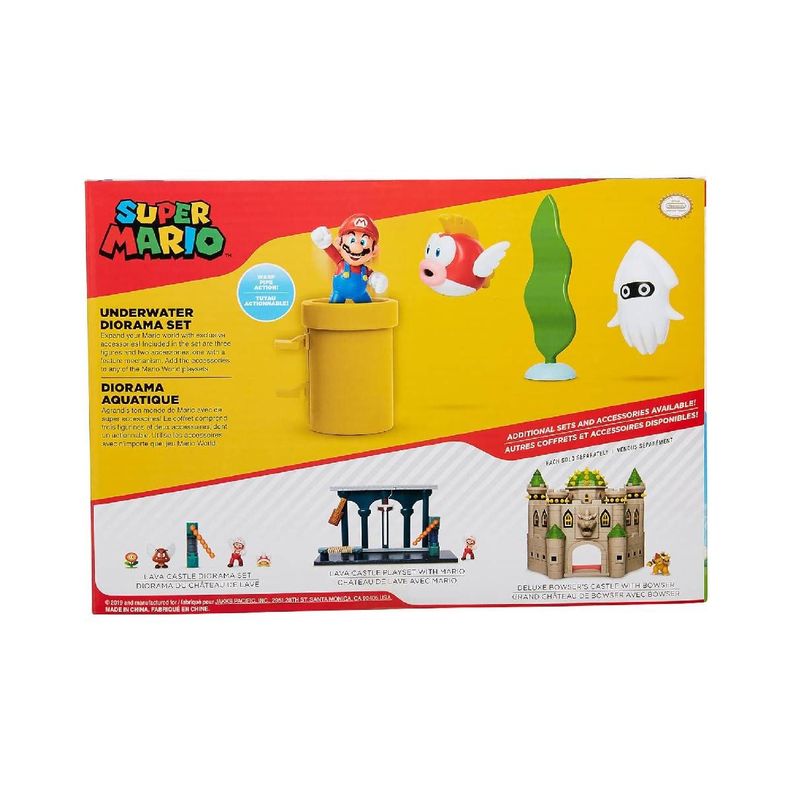 Nintendo Diorama Bajo El Agua-5