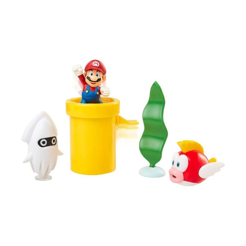 Nintendo Diorama Bajo El Agua-6