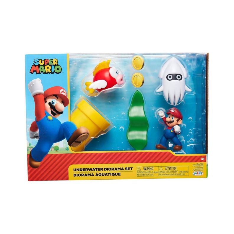 Nintendo Diorama Bajo El Agua-7