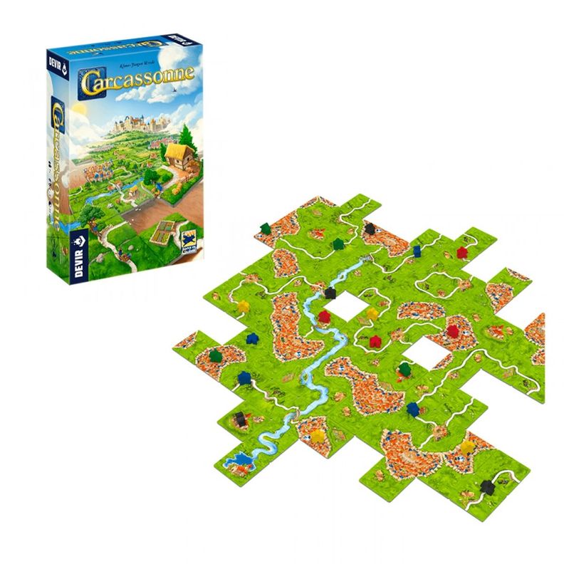 Juego De Mesa Carcassonne Basico-0