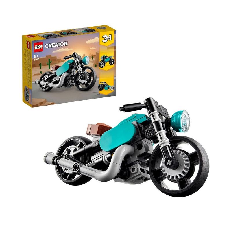 MOTO CLÁSICA LEGO CREATOR-0