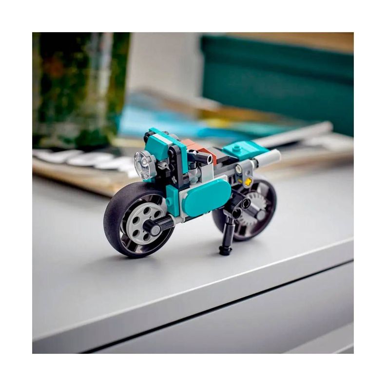 MOTO CLÁSICA LEGO CREATOR-5