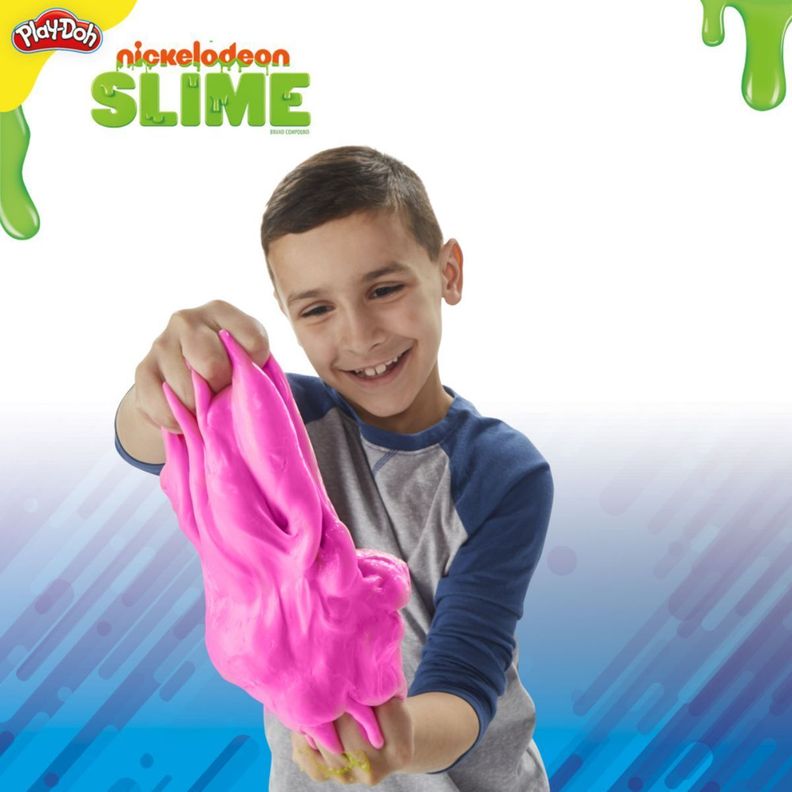 Play-Doh Nickelodeon Slime Slime Superelastico - Rosada-1