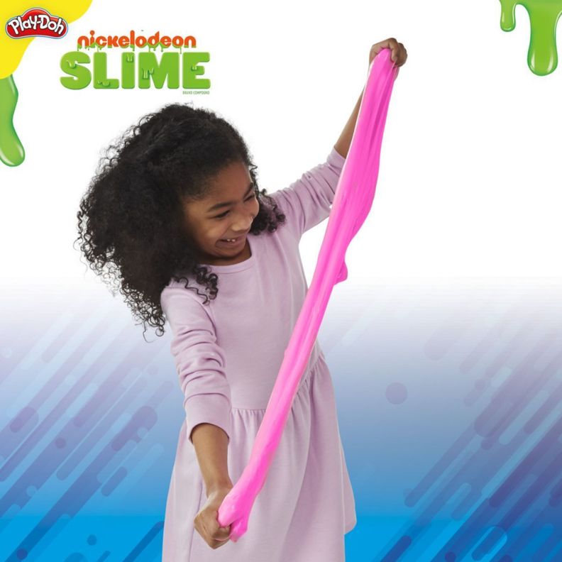 Play-Doh Nickelodeon Slime Slime Superelastico - Rosada-2