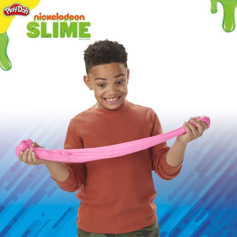 Play-Doh Nickelodeon Slime Slime Superelastico - Rosada-5
