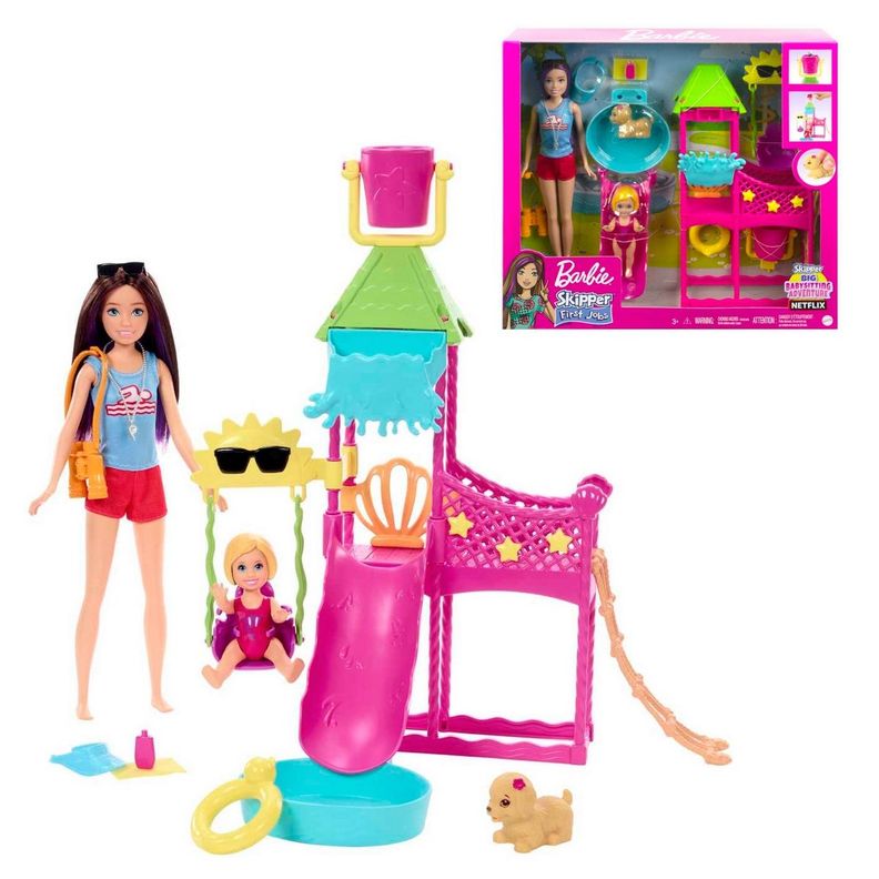 Barbie Skipper Parque Acuático-0