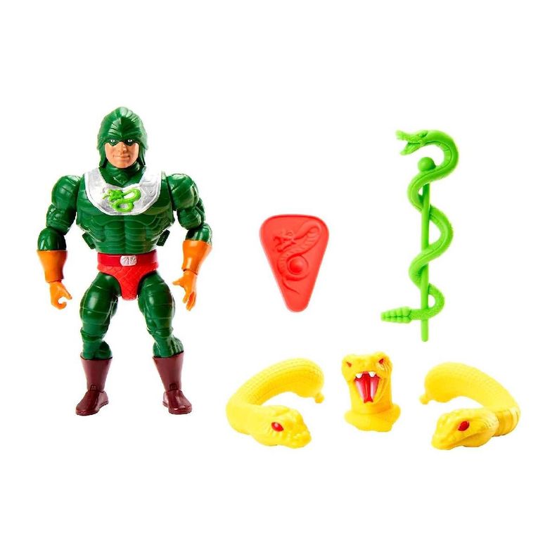 Masters Of The Universe Deluxe King Hiss 14Cm Con Accesorios-1