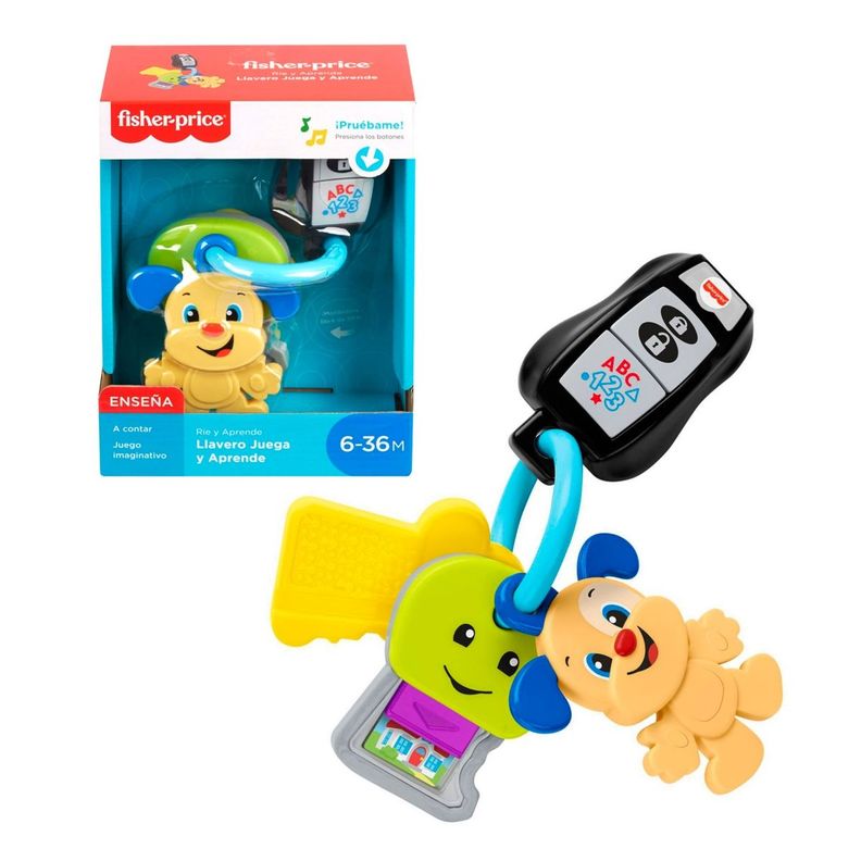 Fisher Price Llavero Juega Y Aprende-0