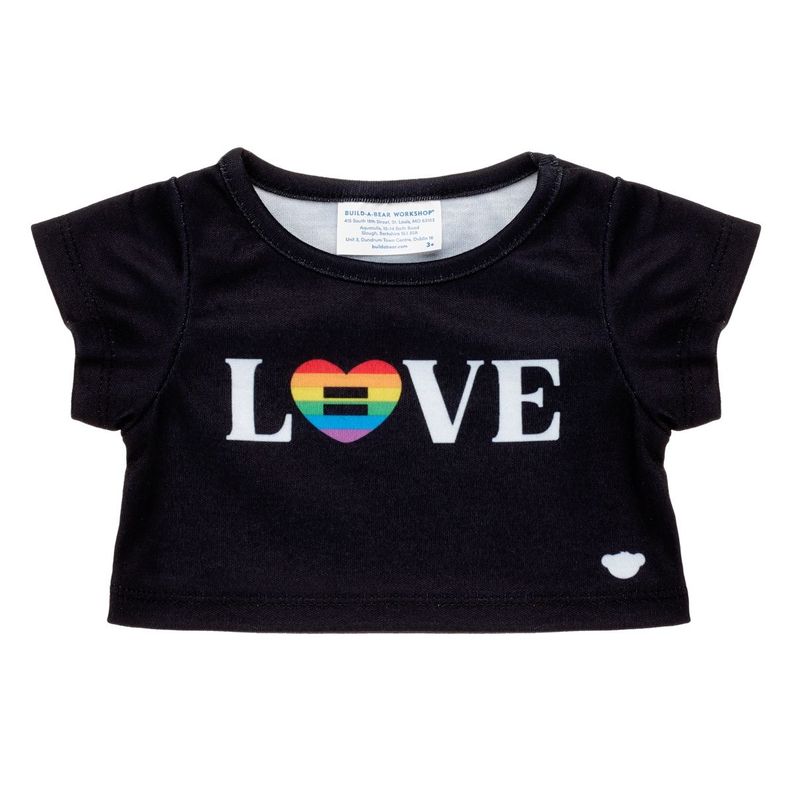 Polera Negra Love Build-A-Bear-0