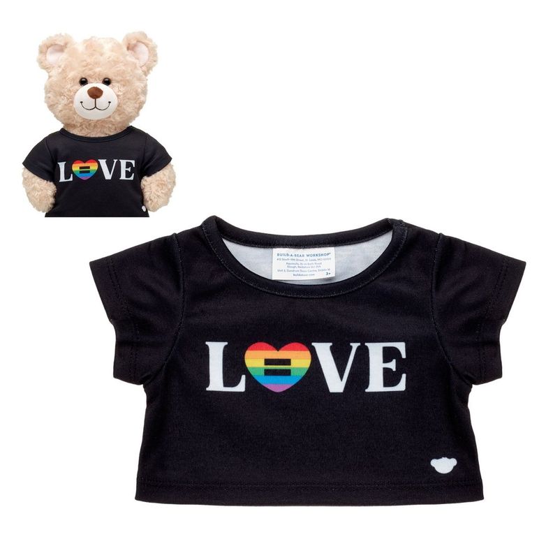 Polera Negra Love Build-A-Bear-1