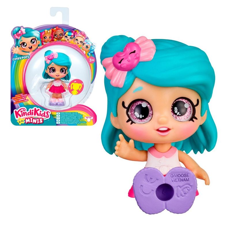 Kindi Kids Minis Mini Muñeca - Cindy Pops-0