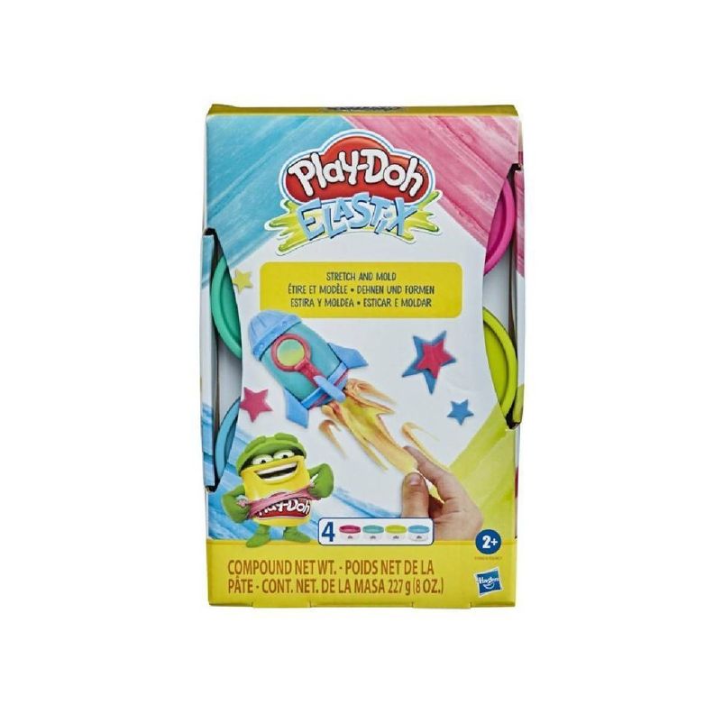 Play Doh Mundo De Texturas Elastix - Pack 4 Colores Espacio-2