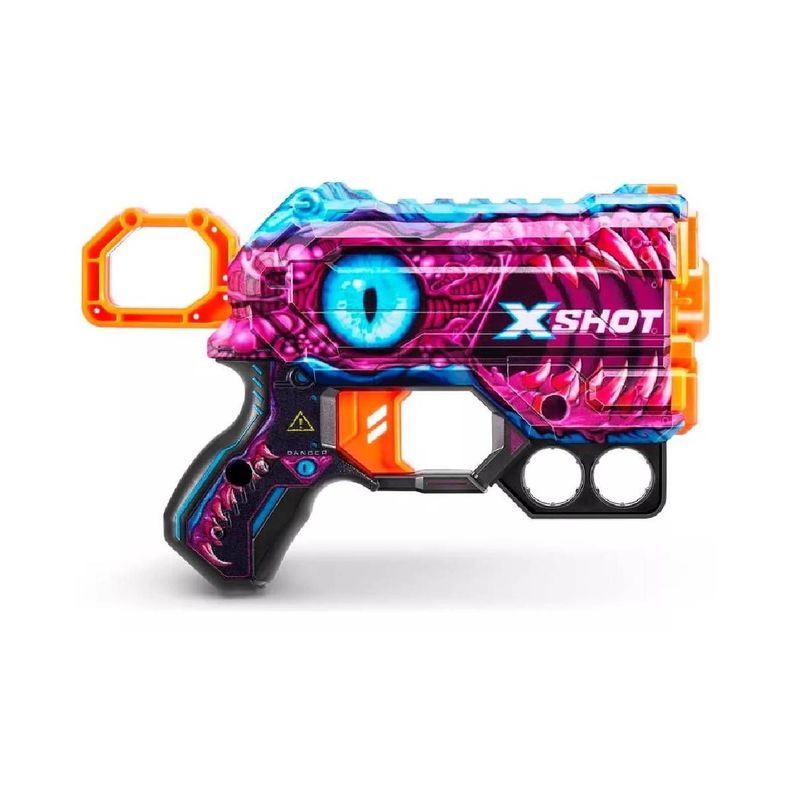 LANZA DARDOS MENACE SKINS CON 8 DARDOS X-SHOT - ENIGMA-1