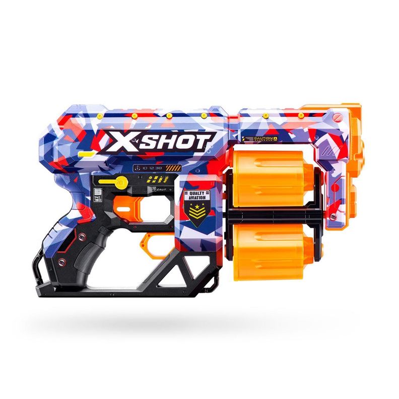 LANZA DARDOS DREAD SKINS CON 12 DARDOS X-SHOT - MALICE-0