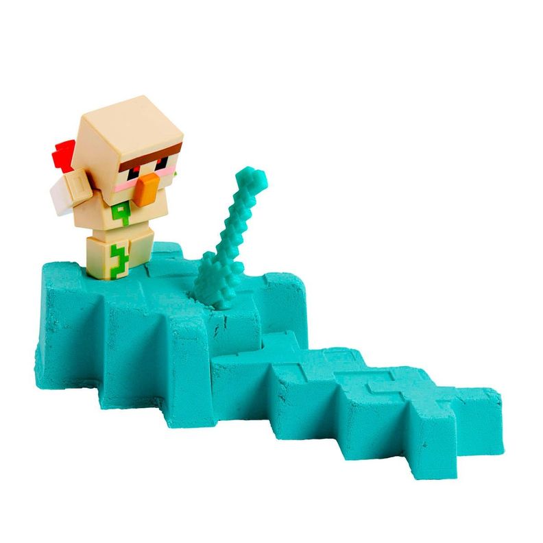 FIGURA DE ACCION MINECRAFT VANILLA MINI MINING - BLANCO-1