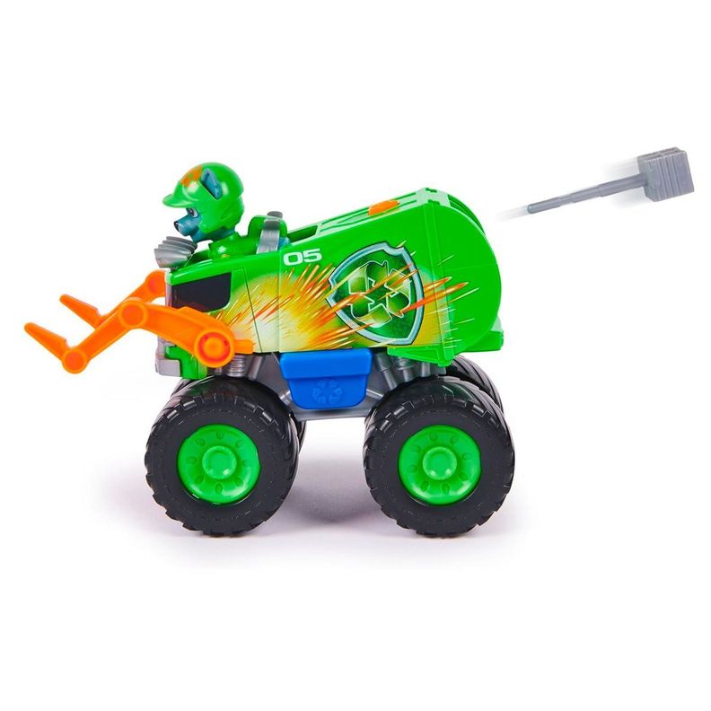 PAW PATROL VEHICULO  - ROCKY RESCUE WHEELS RECYCLE TRUCK-3