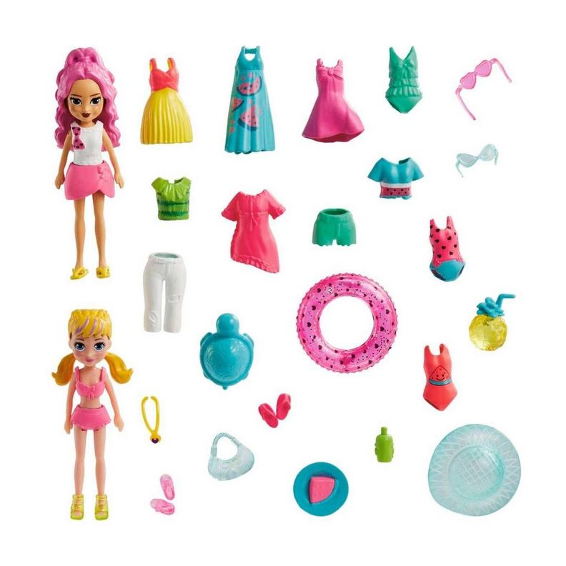 POLLY POCKET PACK DE MODA - PACK DE MODA DIVERSION FRUTAL-1
