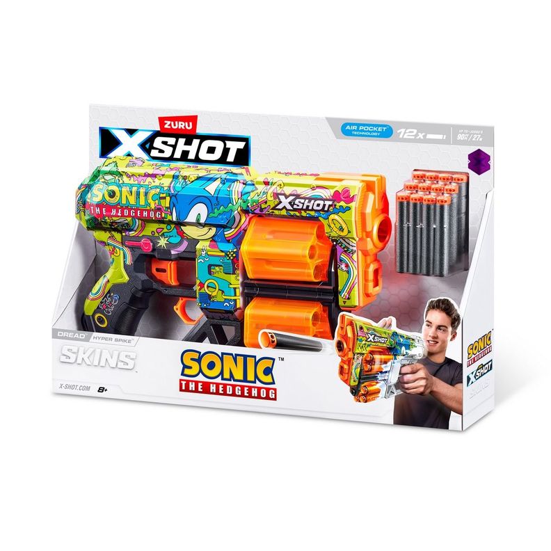 LANZADOR SKIN SONIC X-SHOT-HYPER SPIKE-2