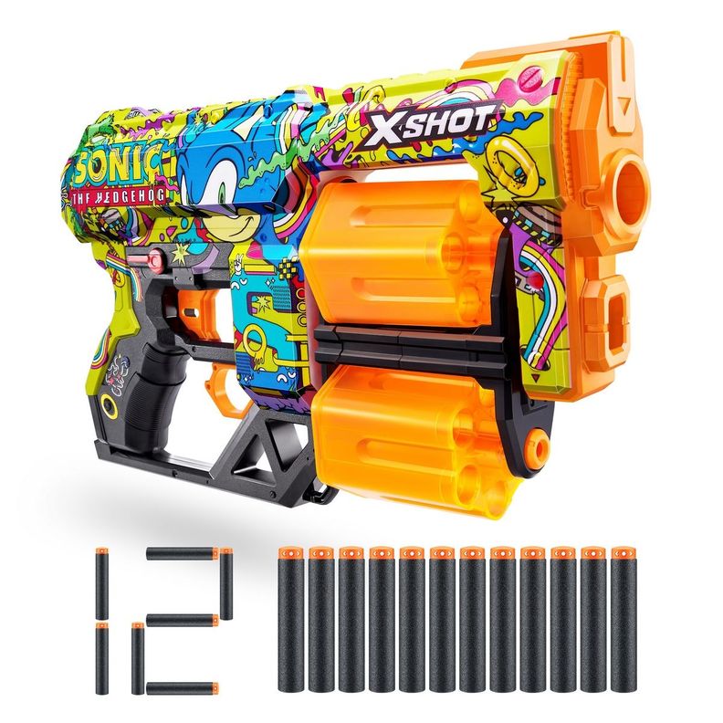 LANZADOR SKIN SONIC X-SHOT-HYPER SPIKE-4