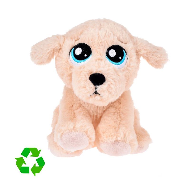 PERRO PELUCHE MATERIAL RECICLADO RESOFTABLES - LABRADOR-1