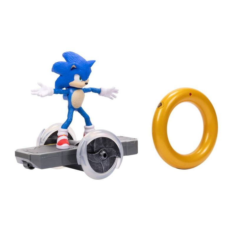 FIGURA RADIO CONTROLADA CON ARO PELICULA SONIC 2-1