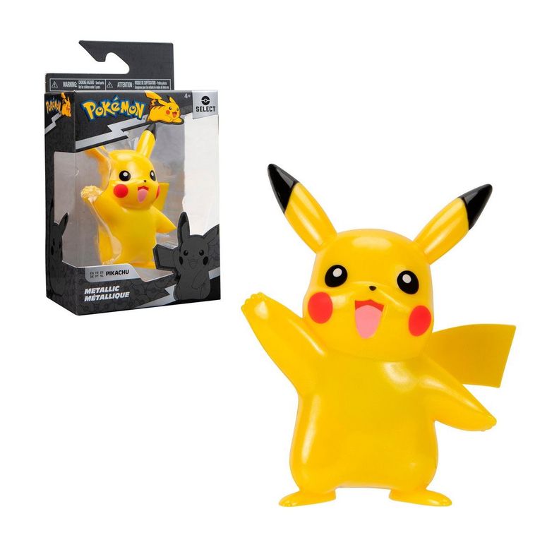 FIGURA METALICA DE 8 CMS POKEMON	- PIKACHU-0