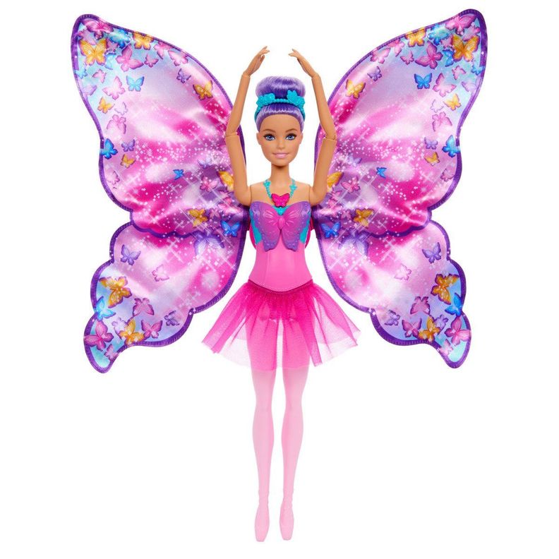 BARBIE FANTASÍA MUÑECA BAILARINA TRANSFORMACIÓN MÁGICA-0