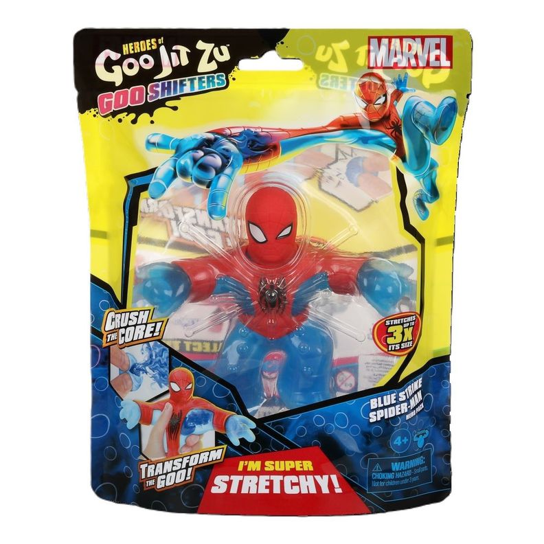 GOO JIT ZU MARVEL GOO SHIFTERS HEROES - BLUE STRIKE SPIDER-MAN-1