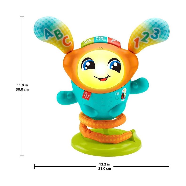 Fisher-Price Juguete Para Bebés Dj Bouncy Salta Y Aprende-2