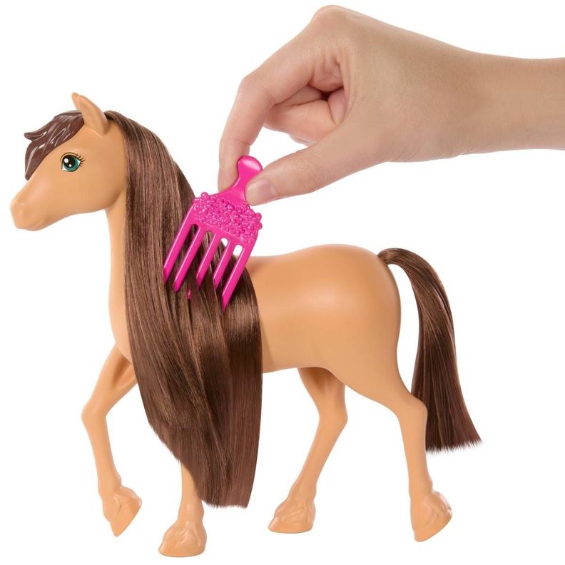 BARBIE SET DE JUEGO PONY PEINADOS DIVERTIDOS - PONY CAFÉ-1