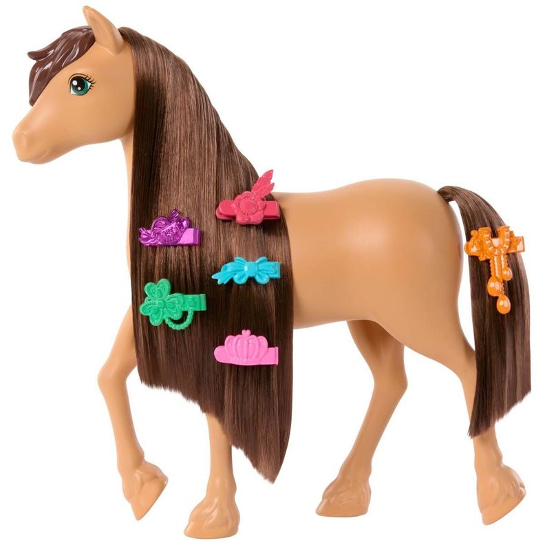 BARBIE SET DE JUEGO PONY PEINADOS DIVERTIDOS - PONY CAFÉ-2