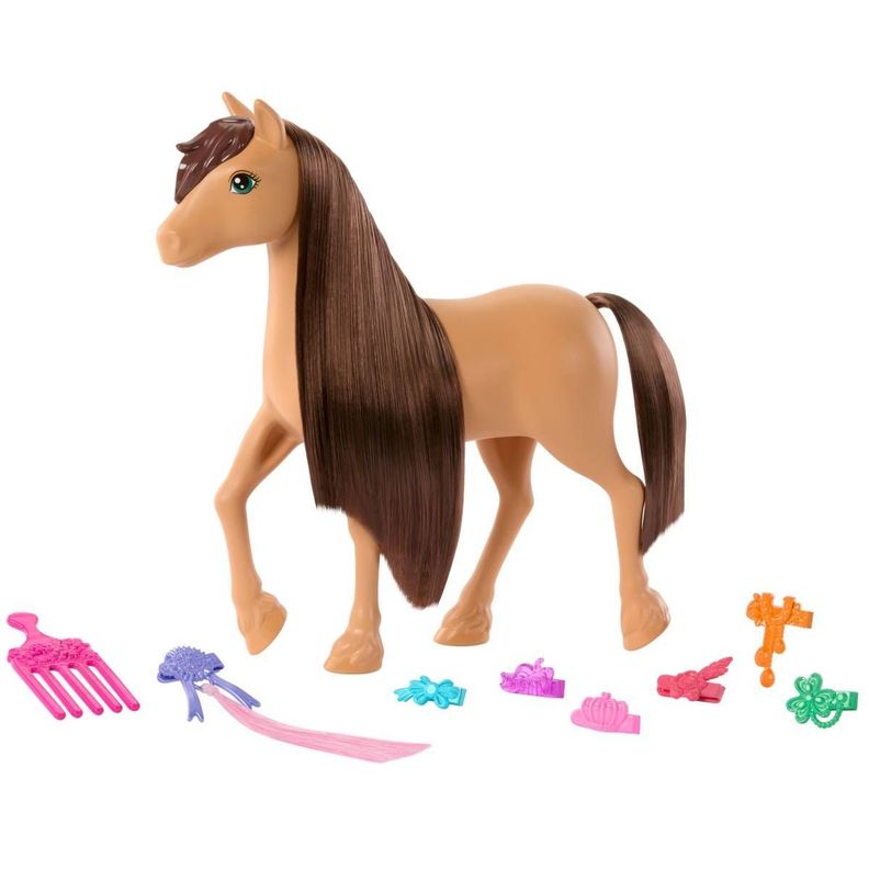 BARBIE SET DE JUEGO PONY PEINADOS DIVERTIDOS - PONY CAFÉ-3