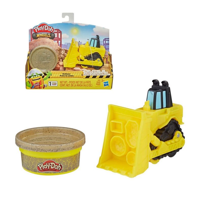 Mini Vehiculo Play Doh - Bulldozer-0
