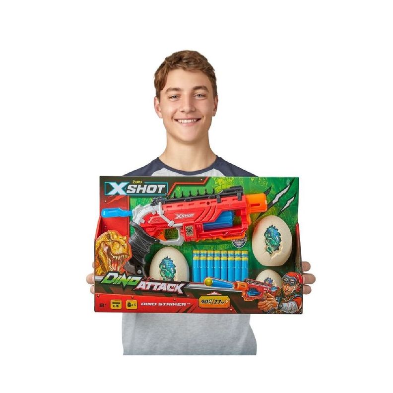 Lanza Dardos Dino Attack Dino Striker X-Shot-5