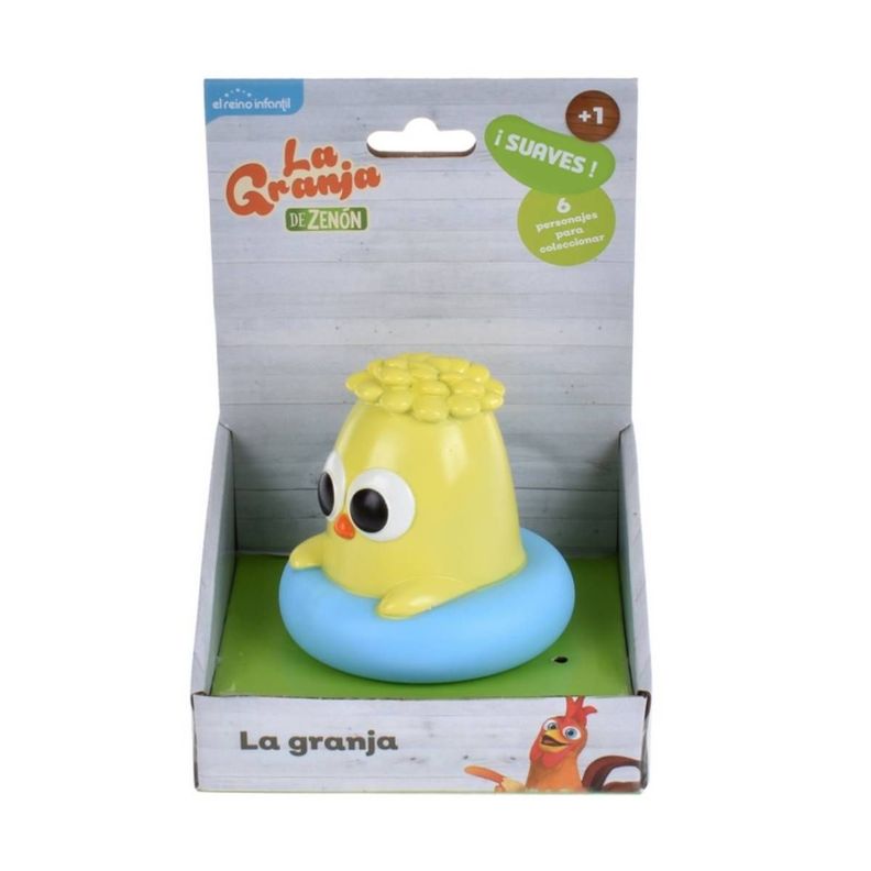 Figura Blandita De 10 Cms La Granja De Zenon - Pollito-2