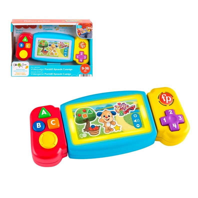 Fisher-Price Videojuego Portátil Aprende-0