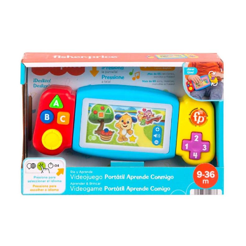Fisher-Price Videojuego Portátil Aprende-6
