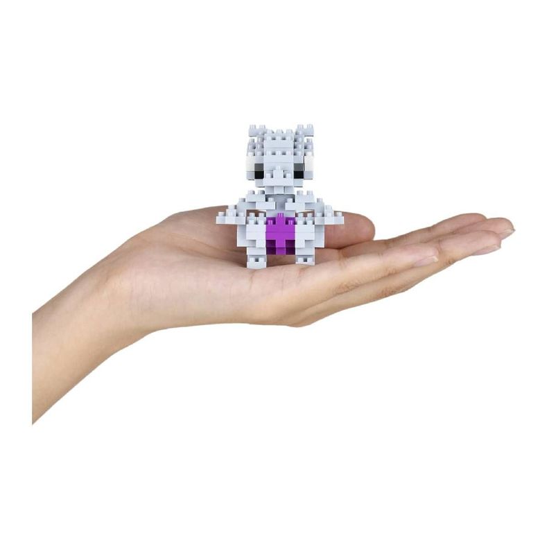 FIGURA NANOBLOCK SERIE POKEMON DE BANDAI - MEWTWO-1